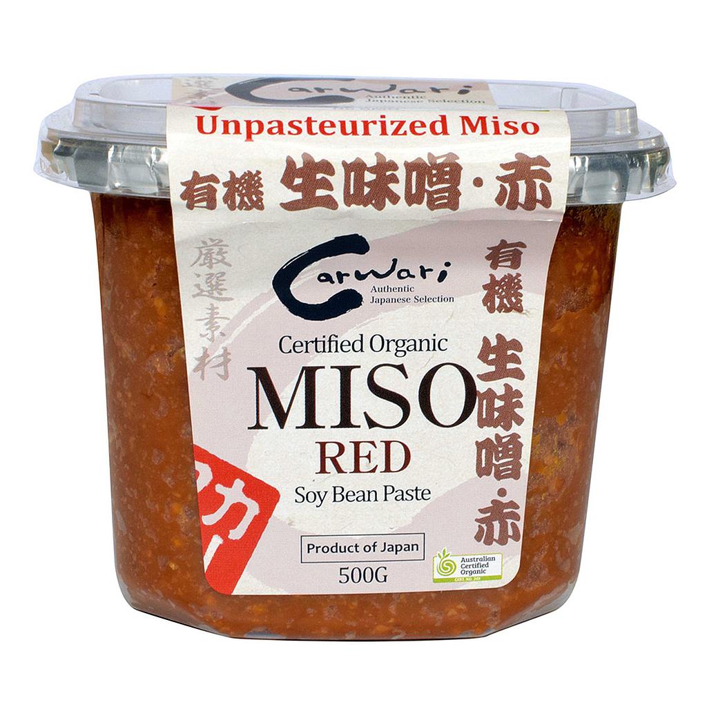 Pâte miso (rouge) bio (500g) - Japon