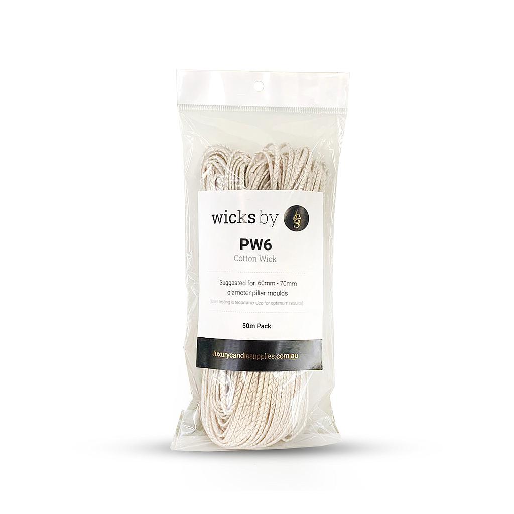 Mèche à Bougie Coton 61m - Sans Fumée, Sans Plomb - Pour Bougies Parfumées DIY